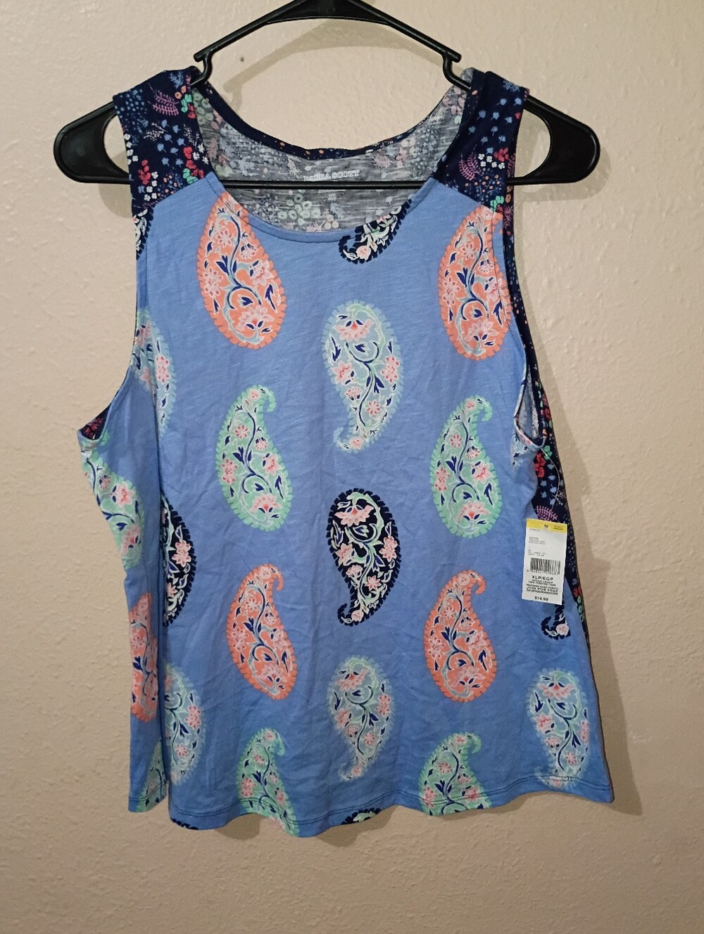 😍 6/$10 SALE NWT Laura Scott Size XL Petite Tank